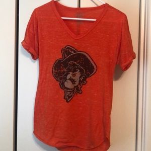 Oklahoma State University OSU Orange Tee